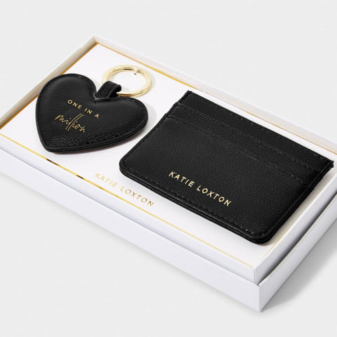 Katie Loxton "One in a Million" Heart Keyring & Cardholder