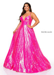 Rachel Allan 70130W - Hot Pink Size 20W