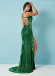 Rachel Allan 70143 - Emerald Size 4