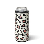 Drinkware - Swig Luxy Leopard Skinny Can Cooler